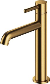 Baterie lavoar monocomanda Omnires Y finisaj auriu periat