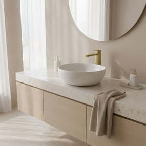 Baterie pentru baie Rea Arlo Brush Gold