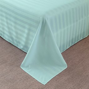 Cearsaf de hotel din microfibra 140x240 cm si husa pentru perna 50x70 cm JASMINE, mentol Inchidere: Fermoar