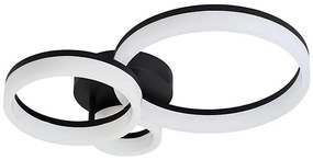 Searchlight 62793BK - Plafonieră LED dimabilă TRIPLE LED/25W/230V