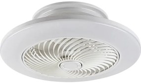 Plafonieră LED dimabilă cu ventilator Rabalux 6710 DALFON LED/36W/230V + telecomandă