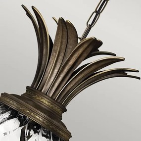 Lustră pe lanț Hinkley HK-PLANT4-P-PZ PLANTATION 4xE14/40W/230V bronz