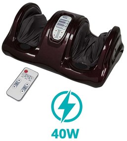 Aparat de masaj Serenity pentru picioare-negru lucios