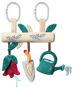 BabyOno Agăţat jucărie educativă pe un cărucior Grădină Fata - verde