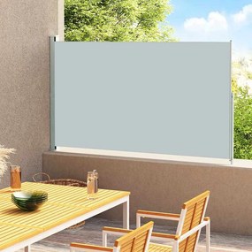 vidaXL Copertină laterală retractabilă de terasă, gri, 180x300 cm