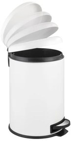 WENKO 22708100 - Coș LEMAN 30,5 x 44 cm alb/negru