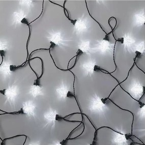 Ghirlandă LED de exterior pentru Crăciun, 50 x LED / 8 funcții, 14,8 m, IP44, alb rece