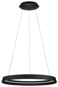 Lustra LED suspendata design modern circular ORMI negru