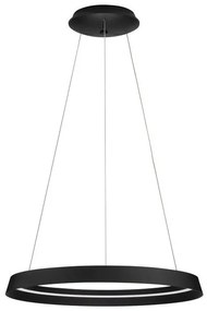 Lustra LED suspendata design modern circular ORMI negru