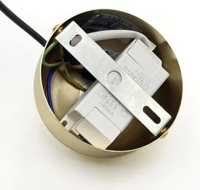 Lustră LED suspendată pe cablu BONNIE 10W/230V 3000K auriu