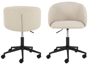 Scaun de birou bej Eleanor – Actona