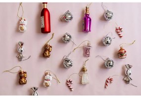 Globuri de Crăciun 6 buc. din plastic ø 4 cm Mirror Ball Mini – Sass &amp; Belle