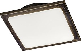 TRIO - plafonieră LED dimerizabilă DENVER, 20W/230V, finisaj patină