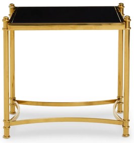 Măsuță auxiliară cu blat din sticlă 50x56 cm Ackley – Premier Housewares