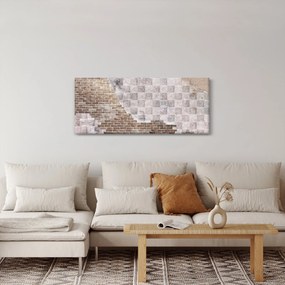Tablou - Perete de cărămidă (120x50 cm)