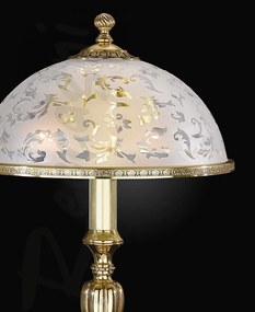 Veioza, Lampa de masa clasica design italian realizata manual 6302