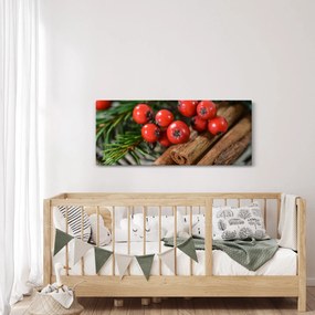 Tablou cu rowan și scorțișoară (120x50 cm)