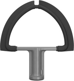 Mixer planetar KitchenAid Artisan 5KSM70SHXEAC Almond cream, 375 W, 6,6 l, 11 viteze, 67 de puncte de contact, Ridicare bol, Viteză speciala „Fold”, Flex Edge, Crem