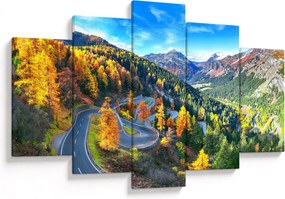 Tablou - Trecătoarea Malay Pass (150x105 cm)