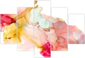 Tablou - Abstract din cerneală (150x105 cm)