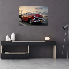 Tablou cu mașina (90x60 cm)