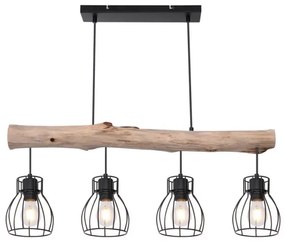 Lustră pe cablu MINA 4xE27/40W/230V Globo 15326-4N