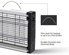 Brilagi - Capcană electrică pentru insecte 2xUV/18W/230V pentru 100 m2