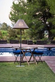 Lampa de podea iluminat exterior decorativ SAIGON 195/T70 gri/maro