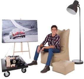Fotoliu puf Preston XXXL (suport picioare GRATUIT) (ES 04). 604130