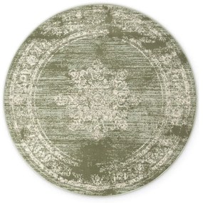 Covor verde rotund ø 120 cm Gloria Lydia – Hanse Home