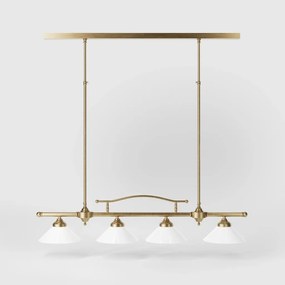 Lustra din alama cu inaltime reglabila Sofia 4L