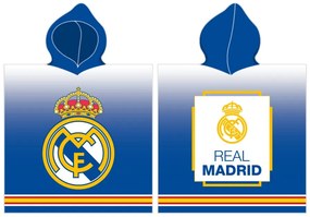 Real Madrid La Liga poncho prosop de plajă 55x110 cm
