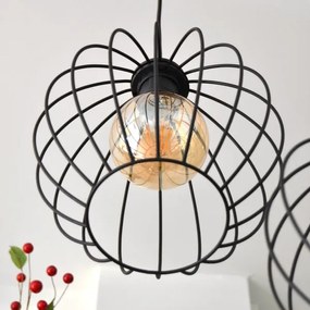 Lustră LED pe cablu MERCURE 3xE27/15W/230V