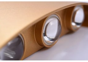 Azzardo AZ3485 - Aplică perete exterior LED GINNA LED/6W/230V IP54