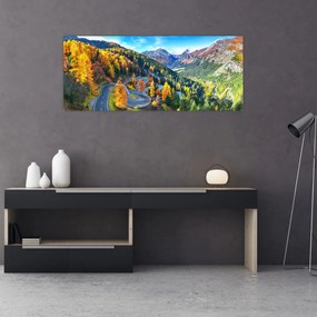 Tablou - Trecătoarea Malay Pass (120x50 cm)