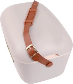 Geanta frigorifica Polarbox Gold, 12 litri, Polistiren AIRPOP, 5-15°C pana la 24 h, Roz/Auriu