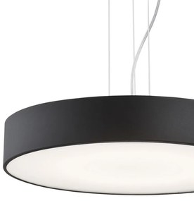 Lustra LED suspendata design circular DARLING 45cm negru
