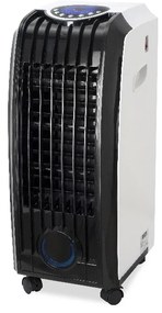Racitor aer Zilan ZLN-1307, Putere 60W, Telecomanda, 3 viteze, Rezervor apa 8L, Timer, Umidificator, Purificator, Racire si Functie de Ionizare. Alb