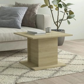 vidaXL Măsuță de cafea, stejar sonoma, 55,5x55,5x40 cm, lemn compozit