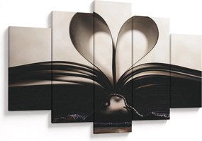 Tablou cu carte (150x105 cm)
