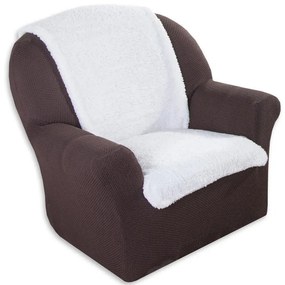 Cuverturi SHERPA crem fotoliu