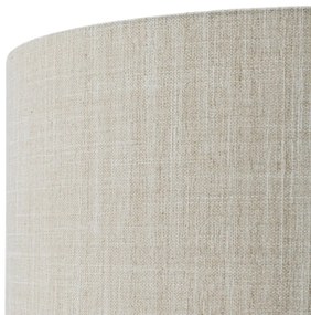 Veioza, Lampa de masa design LUX, Lemn, Tesatura, Arabella
