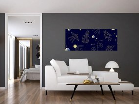 Tablou - Universul (120x50 cm)