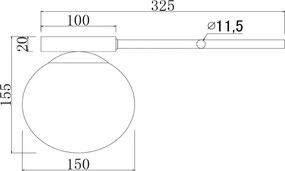 Ondaluce - Aplica de perete JEWEL 1xE14/10W/230V auriu/alb