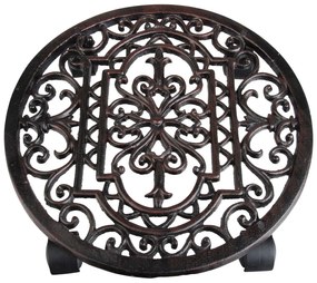 Bază mobilă pentru ghiveci din metal ø 29 cm Ornament – Esschert Design