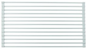 Scurgător de vase argintiu din aluminiu Metro – iDesign