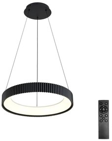 Brilagi - Lustra suspendată pe cablu LED dimabilă FALCON MODERN LED/30W/230V 40 cm negru + telecomandă