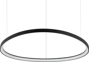 Ideal Lux - Lustră GEMINI LED suspendată pe cablu, 78W/230V, 2700K, Ø 105 cm, CRI 90, negru