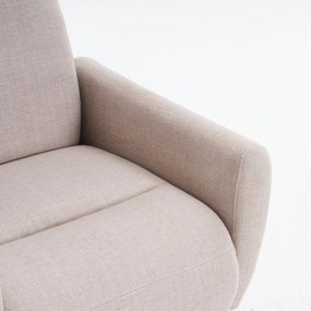 Fotoliu confortabil cu funcție de relaxare, Gri | Aosom Romania