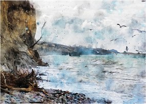 Tablou - Recif, acuarelă (70x50 cm)